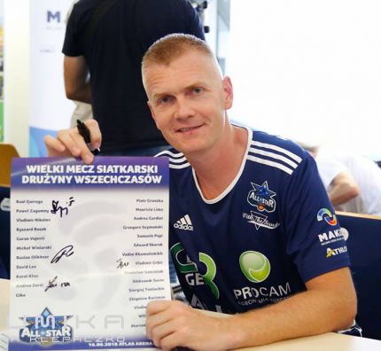 Paweł Zagumny poszukuje siatkarskich talentów w Londynie