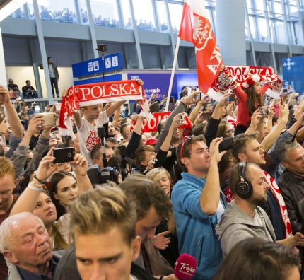 Złoci medaliści mistrzostw świata wrócili do kraju