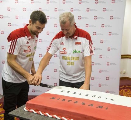 Złoci medaliści MŚ już w kraju - konferencja prasowa