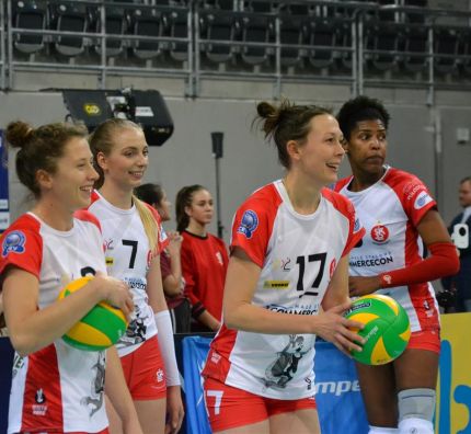 Liga Mistrzyń: ŁKS Commercecon Łódź - SSC Palmberg Schwerin 3:1
