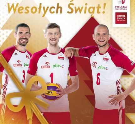 Wesołych świąt Bożego Narodzenia życzy Polska Siatkówka!
