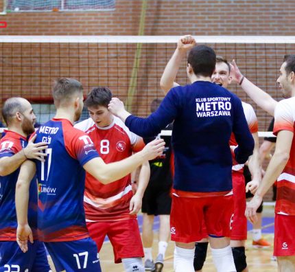 Zwycięstwo na początek roku. Metro ponownie pokonuje Czołg AZS Uniwersytet Warszawski
