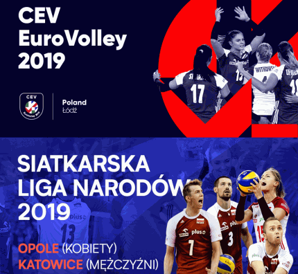 Start sprzedaży biletów na VNL i ME 2019 w Polsce