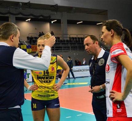 Liga Mistrzyń: ŁKS Commercecon Łódź - Imoco Volley Conegliano 0:3