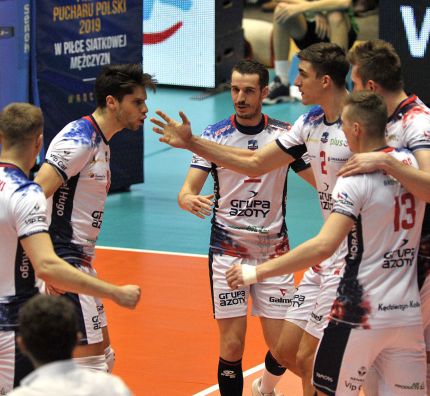 Finał PP: ZAKSA Kędzierzyn-Koźle - Jastrzębski Węgiel 3:1