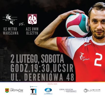 Zakończyć sezon zasadniczy zwycięstwem - cel Metra na sobotnie starcie z AZS UWM Olsztyn