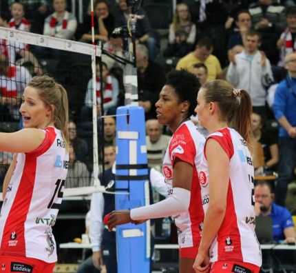 Liga Mistrzyń: ŁKS Commercecon Łódź - Savino Del Bene Scandicci 0:3