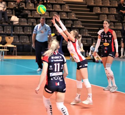 Liga Mistrzyń: RC Cannes - Grot Budowlani Łódź 2:3