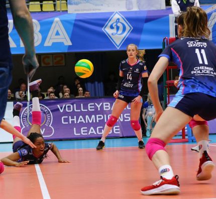 Liga Mistrzyń: Dynamo Moskwa - Chemik Police 3:1