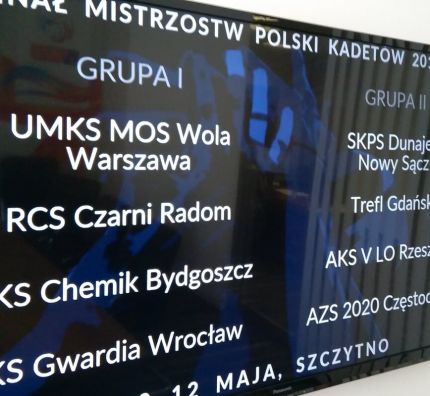 Wylosowano finałowe grupy MP kadetek i kadetów 2018/2019