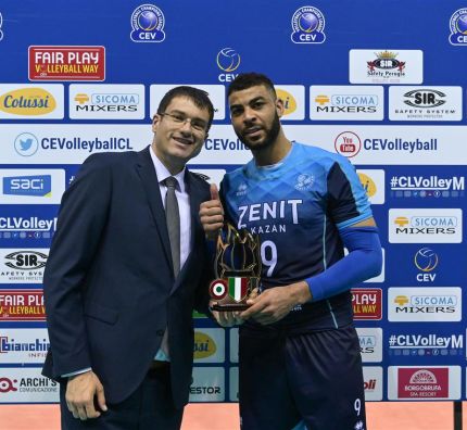 Michał Kubiak w reprezentacji świata według Earvina Ngapetha