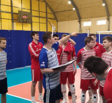 Kadra juniorów na zgrupowaniu w Spale