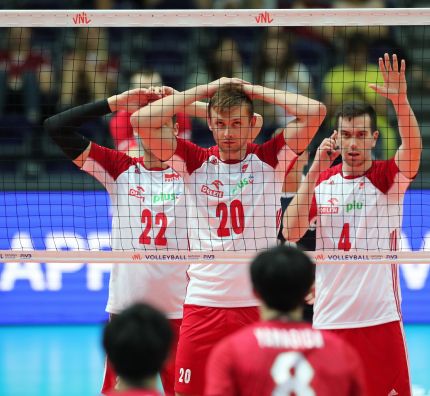 Siatkarska Liga Narodów: Polska - Japonia 3:1 
