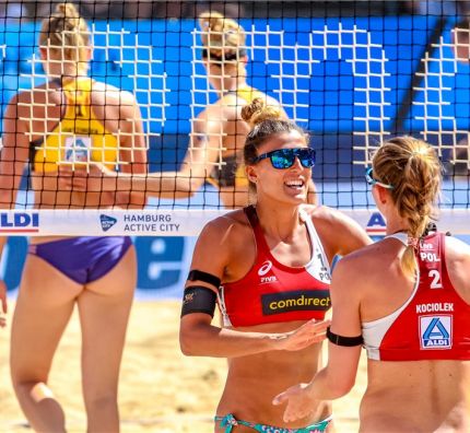 MŚ w siatkówce plażowej; zwycięstwo i porażka polskich par