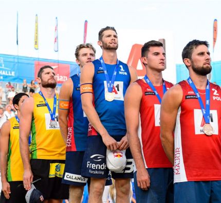 ME w siatkówce plażowej, mężczyźni - podział na grupy