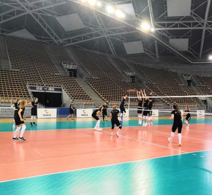 Reprezentacja kobiet trenuje w Atlas Arenie