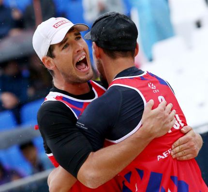 ME w siatkówce plażowej - Kantor i Łosiak przegrali w półfinale