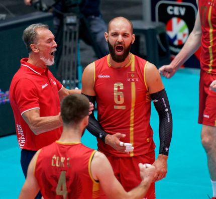 ME mężczyzn: Czarnogóra - Ukraina 1:3