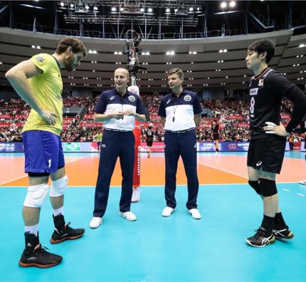 Siatkarze Brazylii z Pucharem Świata