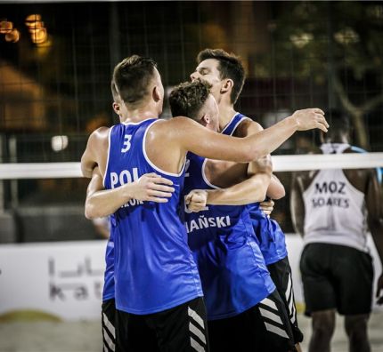 Katar 2019: polscy siatkarze plażowi zagrają o brązowy medal