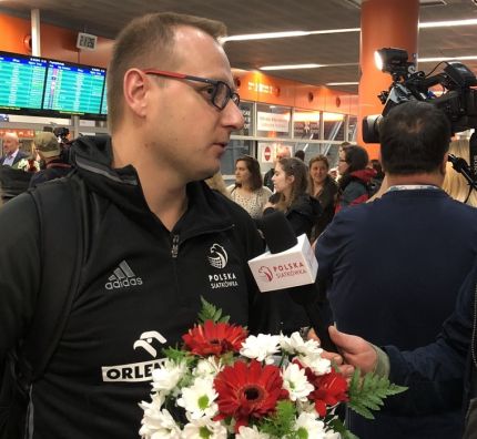 Siatkarze już w Polsce