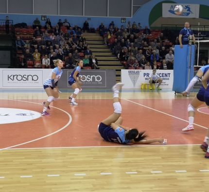 I liga siatkarek: pewne zwycięstwo lidera w Krośnie