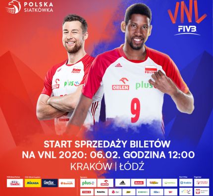 Bilety na turnieje VNL w Polsce - start sprzedaży