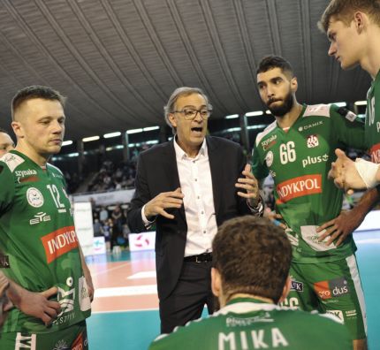 Daniel Castellani dalej trenerem Indykpolu AZS Olsztyn - fot. Wojtek Borkowski