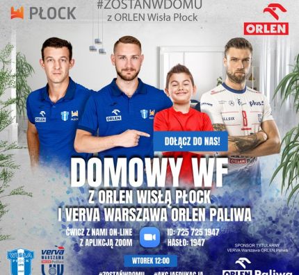 Domowy WF z Orlen Wisłą Płock i Verva Warszawa Orlen Paliwa
