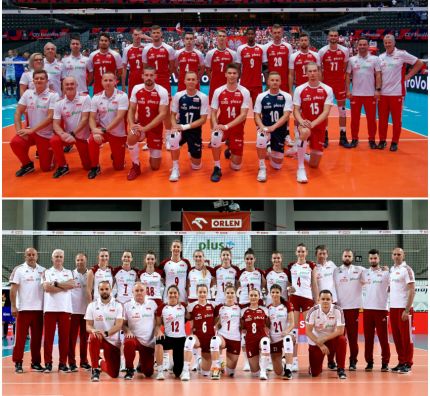 Reprezentacje Polski w Piłce Siatkowej Mężczyzn i Kobiet