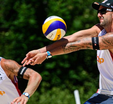 Coraz większy ruch na boiskach siatkówki plażowej