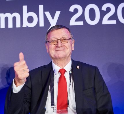 Prezydent CEV Aleksandar Boričić 