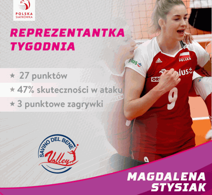 Reprezentantka Tygodnia: Magdalena Stysiak