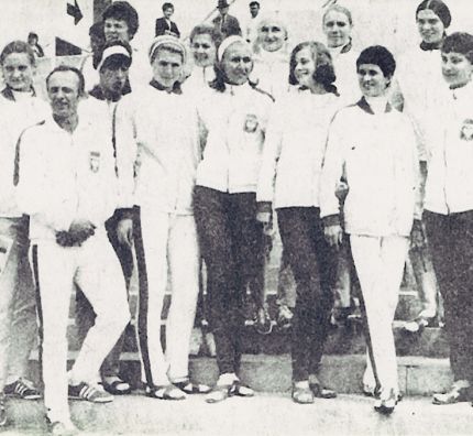 Reprezntacja Polski Kobiet IO Meksyk 1968