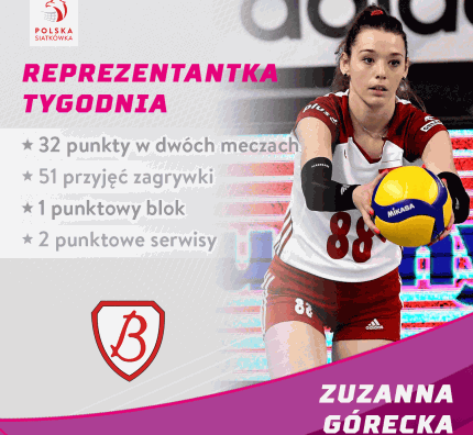 Reprezentantka Tygodnia: Zuzanna Górecka