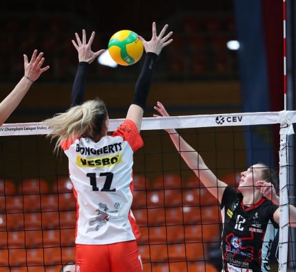 LM: ŁKS Commercecon Łódź - ASPTT Mulhouse VB 3:0