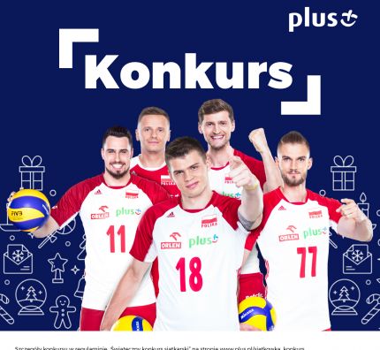 Świąteczny konkurs siatkarski dla klientów Plusa