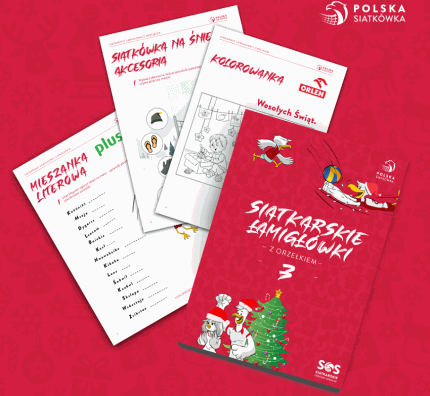 Zimowa edycja Siatkarskich Łamigłówek z Orzełkiem!