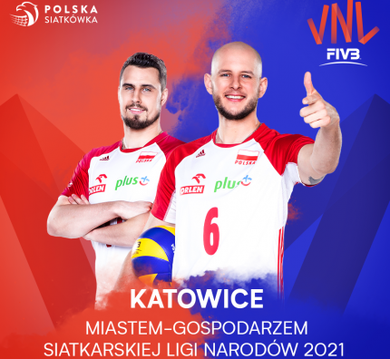 Katowice – Miastem-Gospodarzem Siatkarskiej Ligi Narodów mężczyzn 2021