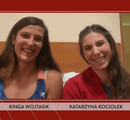 #SiatkarskaPolska - Kinga Wojtasik i Katarzyna Kociołek
