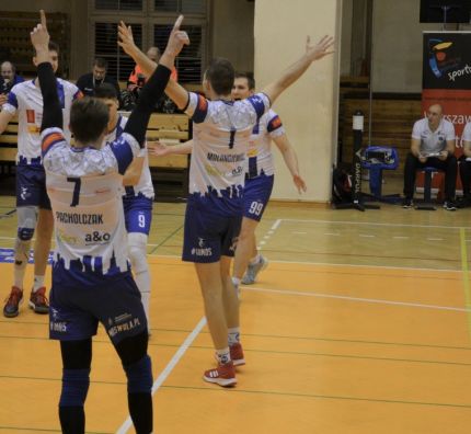 II liga siatkarzy: MOS Wola Tramwaje Warszawskie wygrał ważny mecz