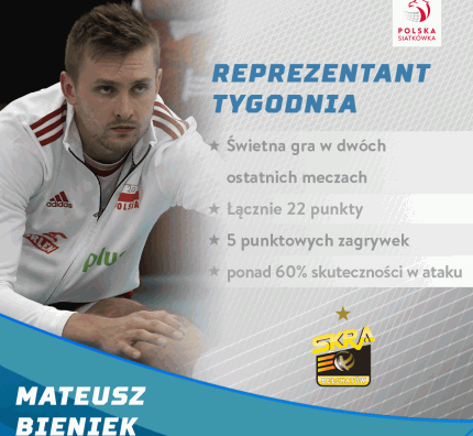 Reprezentant Tygodnia: Mateusz Bieniek