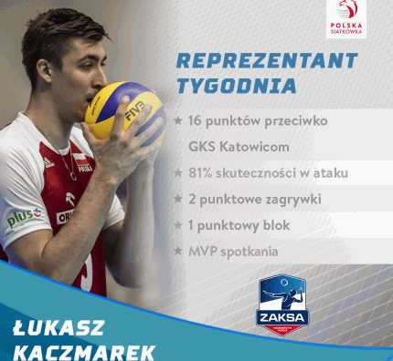 Reprezentant Tygodnia: Łukasz Kaczmarek
