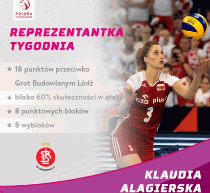 Reprezentantka Tygodnia: Klaudia Alagierska