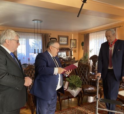 Tomasz Wójtowicz odznaczony Krzyżem Komandorskim 