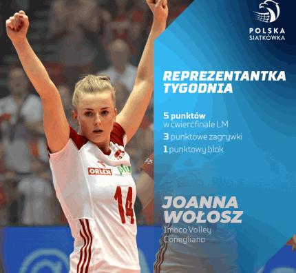 Reprezentantka Tygodnia: Joanna Wołosz