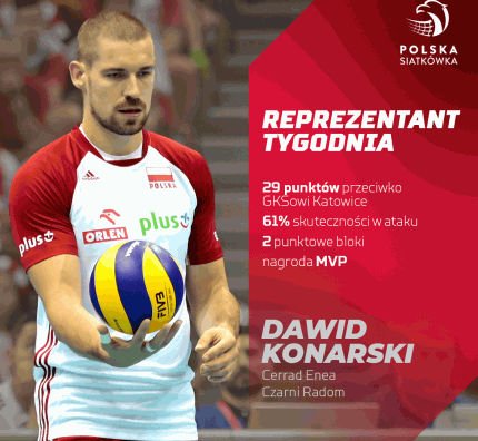 Reprezentant Tygodnia: Dawid Konarski