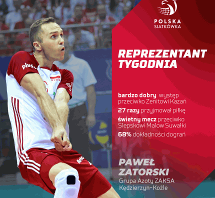 Reprezentant Tygodnia: Paweł Zatorski