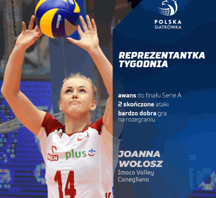 Reprezentantka Tygodnia: Joanna Wołosz