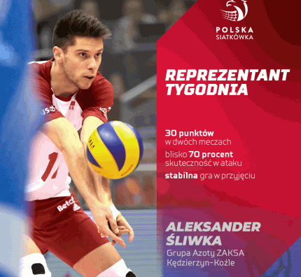 Reprezentant Tygodnia: Aleksander Śliwka